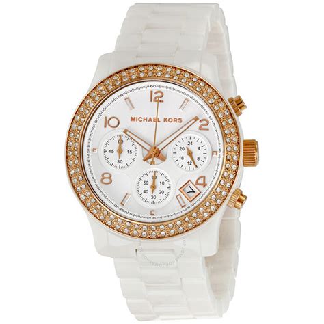 womens white watches michael kors|Michael Kors watch women silver.